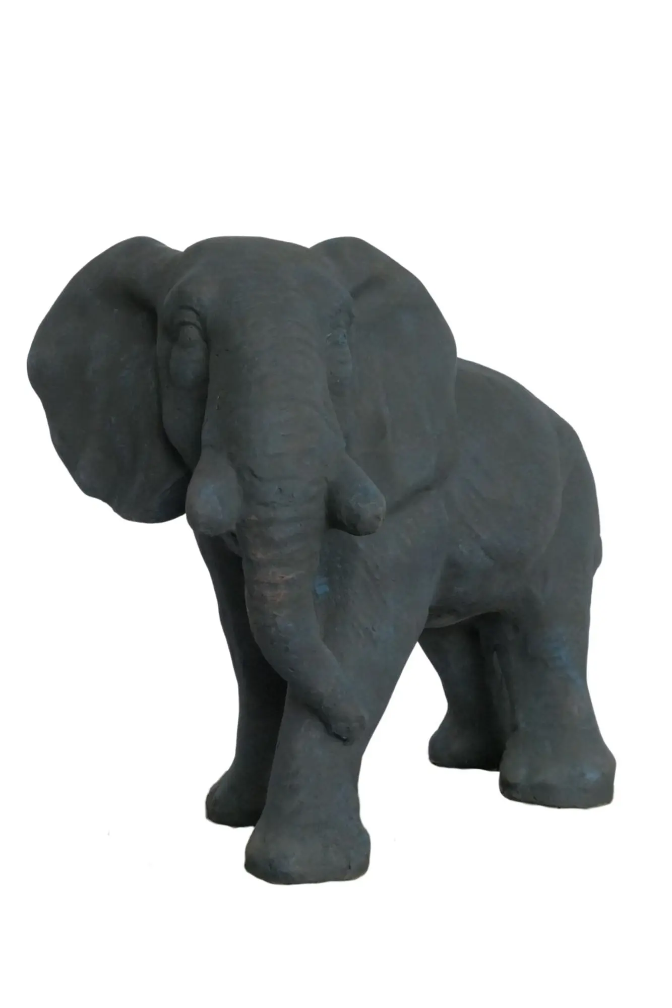  Product image 7 of the product “Elephant, 43cm Length | GRC (Glassfibre Reinforced Concrete), Bronze Finish ”